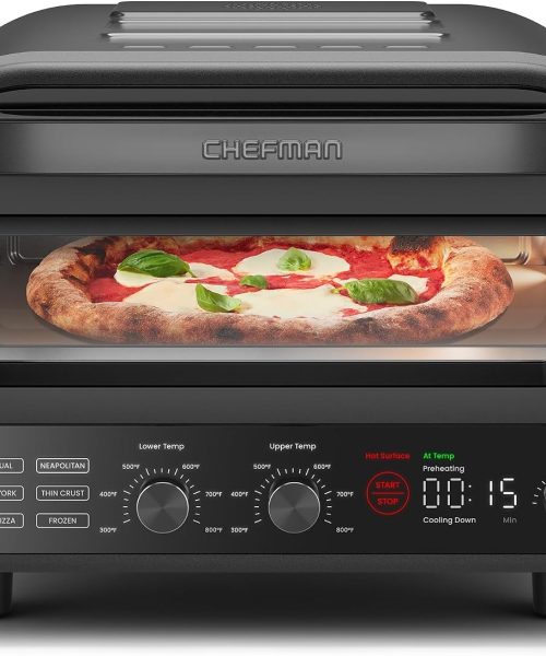 CHEFMAN Indoor Pizza Oven - Makes 12 Inch Pizzas in Minutes.