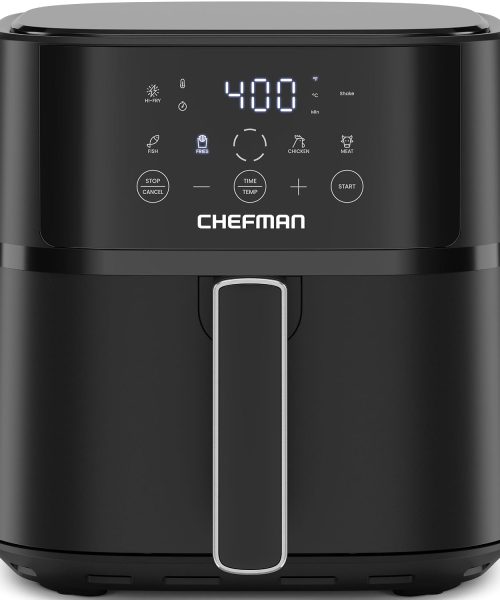 Chefman Air Fryer – 6 QT Compact Airfryer for Quick & Easy Meals in Minutes