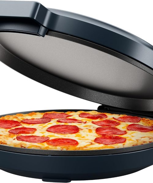 Chefman Everything Maker & Pizza Oven – 1440W Countertop Electric Pizza Maker with 12” Nonstick Cooking Plates