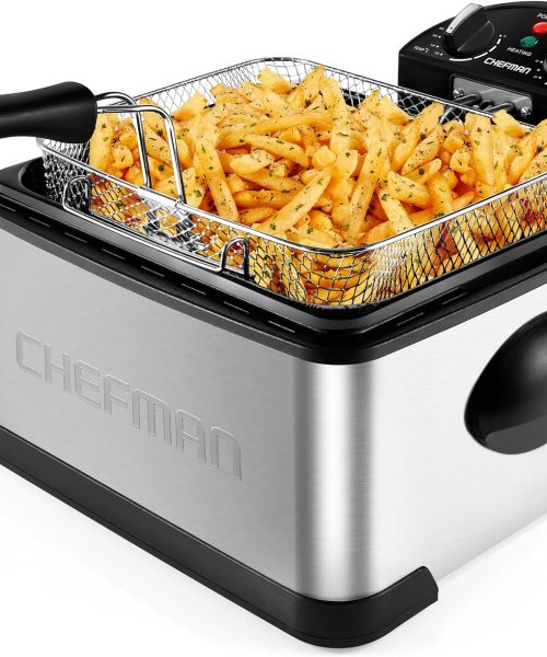 Chefman 4.5 Liter Deep Fryer w/Basket Strainer.